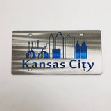 Kansas City Skyline License Plate