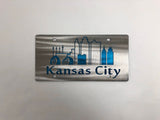 Kansas City Skyline License Plate