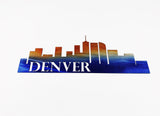 Denver Skyline Metal Wall Art with Powder Coat