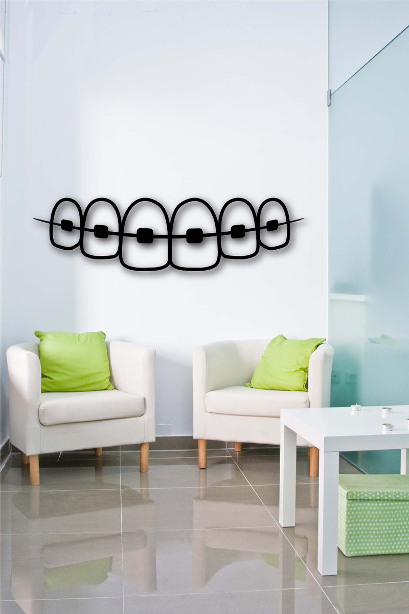 Braces Metal Wall Art