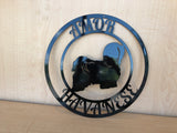 Personalized Havanese Dog Metal Wall Art | Kennel Sign | Indoor Outdoor Home Decor