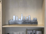 Los Angeles Skyline Metal Wall Art - Lots of Colors Available L.A. | City Wall Decor | California Housewarming Gift
