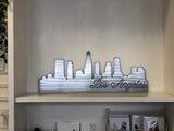 Los Angeles Skyline Metal Wall Art - Lots of Colors Available L.A. | City Wall Decor | California Housewarming Gift
