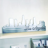 Los Angeles Skyline Metal Wall Art - Lots of Colors Available L.A. | City Wall Decor | California Housewarming Gift