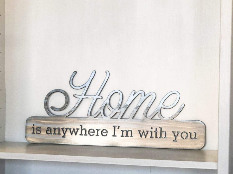 Home is Anywhere I'm with You Wall Art
