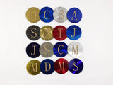 Monogram 4" Steel & Cork Coaster