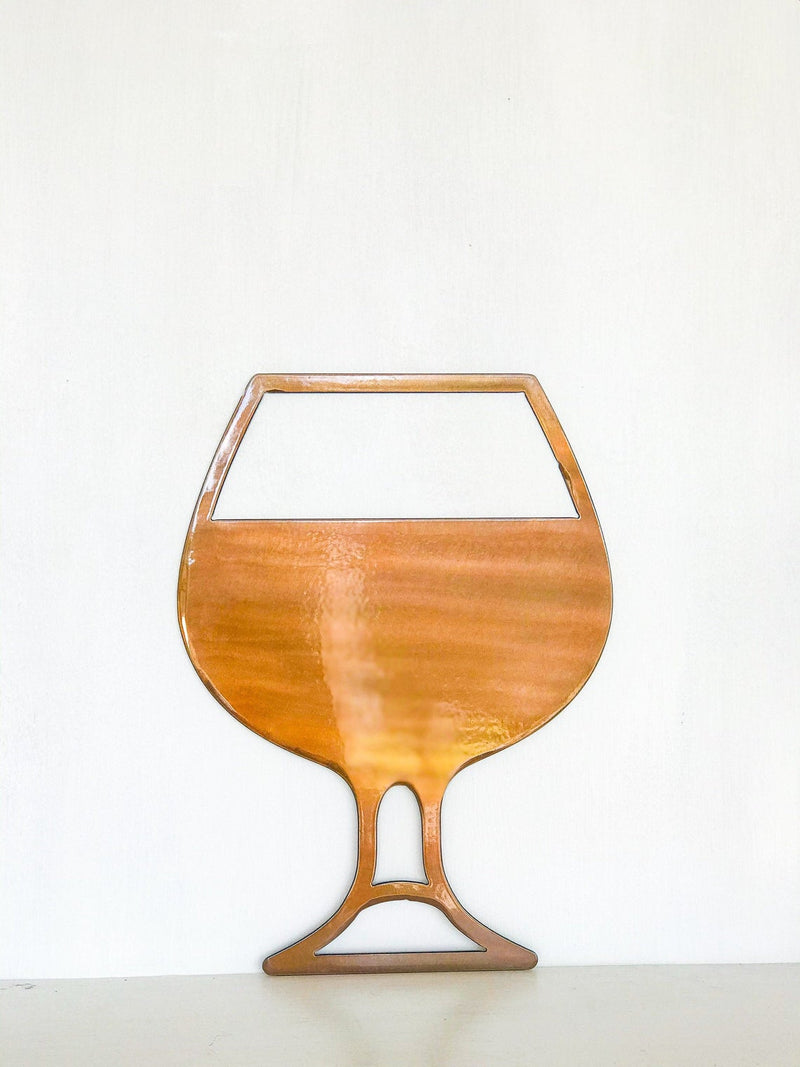 Tulip Glass Metal Wall Art