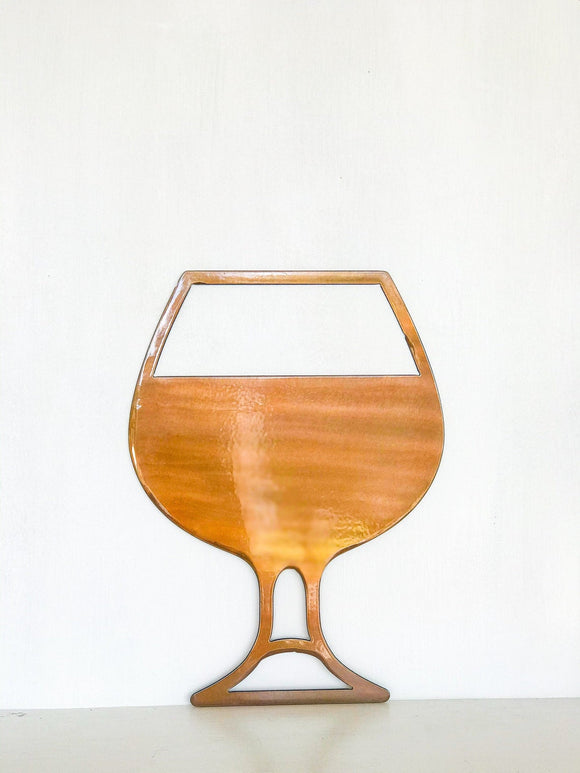 Tulip Glass Metal Wall Art