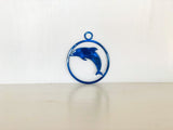 Dolphin Metal Christmas Tree Ornament