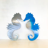 Seahorse Metal Wall Art with Powder Coat