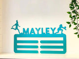 Personalized Sports Ribbon Rack
