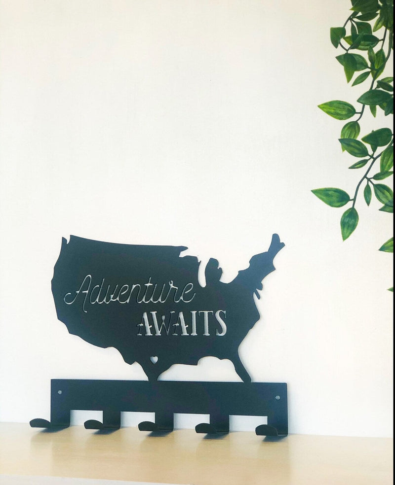 Adventure Awaits Coat Rack