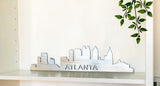 Atlanta Skyline Metal Wall Art with Powder Coat, 34 Color Options