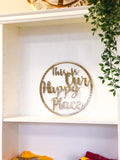 This is Our Happy Place Metal Wall Art