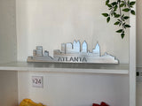 Atlanta Skyline Metal Wall Art with Powder Coat, 34 Color Options