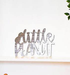 Little Peanut Metal Wall Art