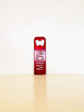 Meow Metal Bottle Opener | 34 Colors | Magnetic or Keychain | Handmade Gift for Cat Lover