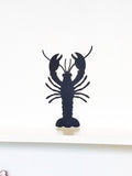 Lobster Metal Wall Art | Nautical Decor | Ocean Sea Beach Theme | Fishing and Boat Gift | Outdoor Sign
