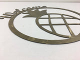 Welcome Pineapple Metal Wall Art