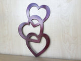 Vertical Heart Metal Wall Art