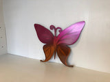 Metal Butterfly Wall Art with Powder Coat, 14ga Steel Various Sizes