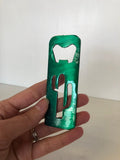 Cactus Bottle Opener with Powder Coat, Choose your Color, Handmade, Magnetic or Keychain