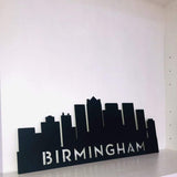Birmingham Alabama Skyline Metal Wall Art with Powder Coat