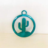 Cactus Metal Ornament