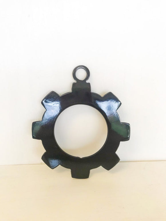 Gear Metal Christmas Tree Ornament