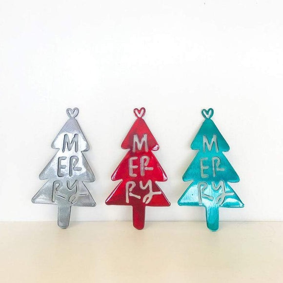 Merry Christmas Tree Ornament
