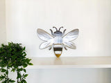 Metal Bee Wall Art with Powder Coat