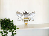 Metal Bee Wall Art with Powder Coat