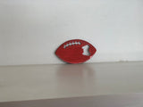 Football Bottle Opener with Powder Coat, Magnetic or Keychain