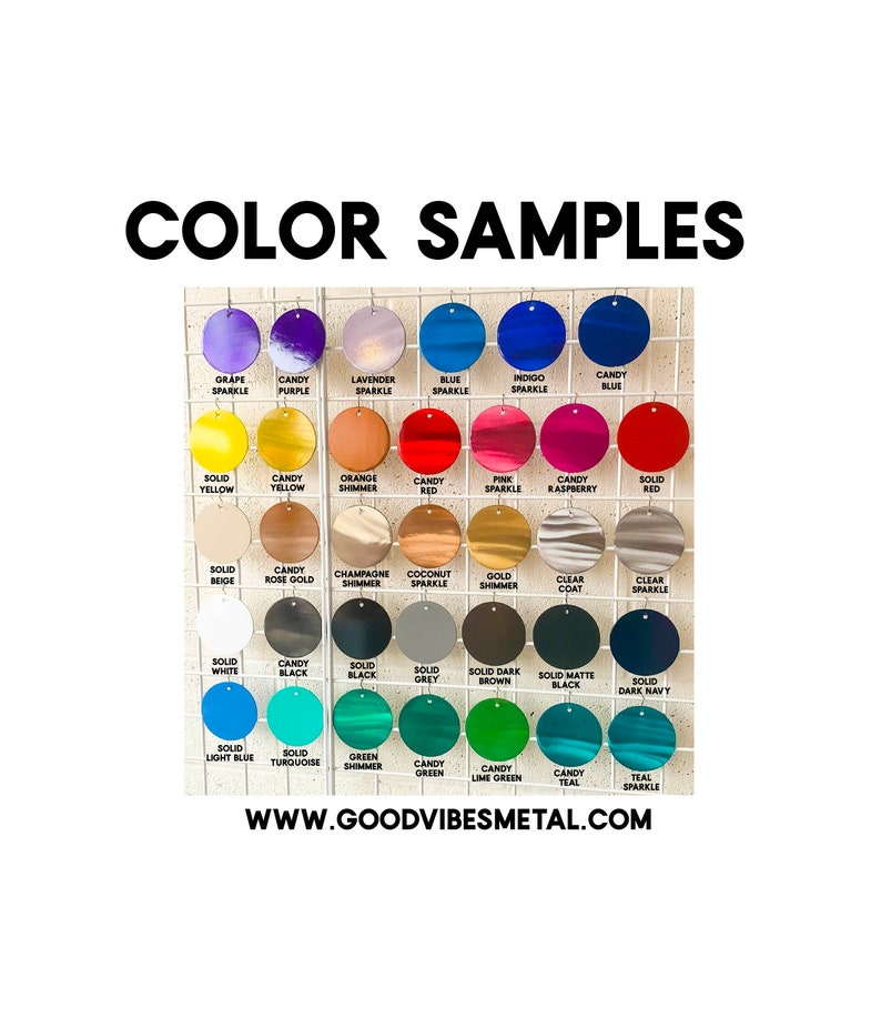 QTY 1 Color Sample