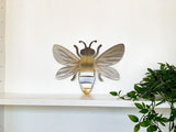 Metal Bee Wall Art with Powder Coat