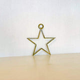 Star Metal Christmas Tree Ornament