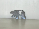 Polar Bear Bottle Opener with Powder Coat, Choose your Color, Handmade, Magnetic or Keychain