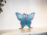 Metal Butterfly Wall Art with Powder Coat, 14ga Steel Various Sizes