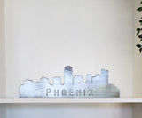 Phoenix Skyline Metal Wall Art with Powder Coat, 34 Color Options