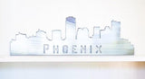 Phoenix Skyline Metal Wall Art with Powder Coat, 34 Color Options