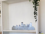Phoenix Skyline Metal Wall Art with Powder Coat, 34 Color Options