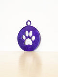 Personalized Paw Print Metal Ornament | Hand Stamped | Christmas Tree Hanger | Gift for Dog Lover | Pet Gift
