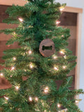Dog Bone Metal Christmas Tree Ornament | Holiday Decor | Stocking Stuffer | Handmade Gift | Dog Present | Gift for Pet Lover