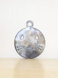 Personalized Cat Face Metal Ornament | Hand Stamped | Christmas Tree Hanger | Gift for Cat Lover | Pet Gift | New Kitten Present