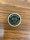 50mm Engraved Brass Challenge Coin