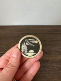 40mm Engraved Brass Challenge Coin