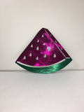 Watermelon Metal Wall Art with 14ga Steel, Two-Tone Translucent Powder Coat