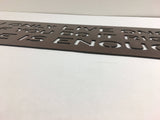 You Only Live Once, But if You Do it Right, Once is Enough Metal Wall Art