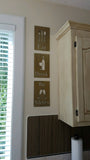Eat, Drink, Be Merry Metal Wall Art Kitchen Decor