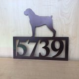 Boxer Address Sign
